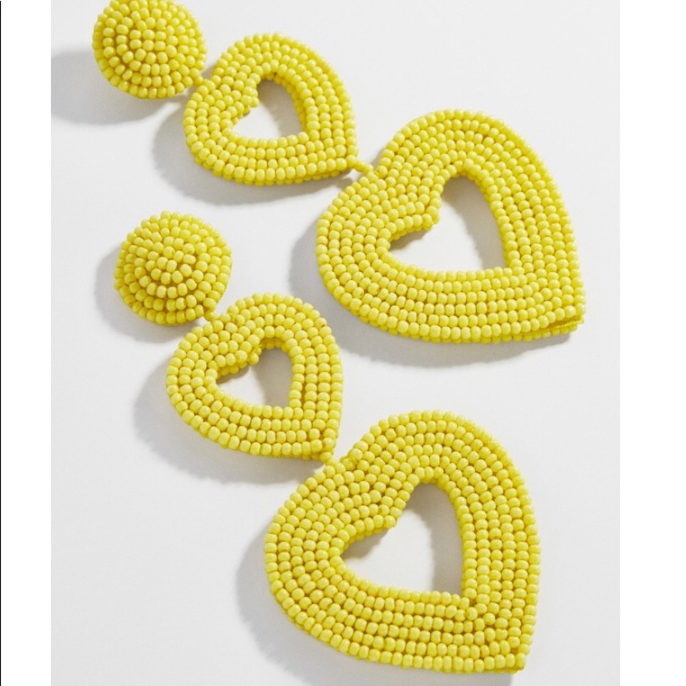 BaubleBar VIERRA HEART DROP EARRINGS
